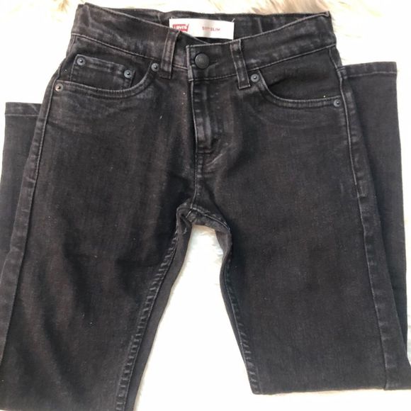 Jeans set of 4 mix brands SZ 10&12 big kids - Picture 4 of 9